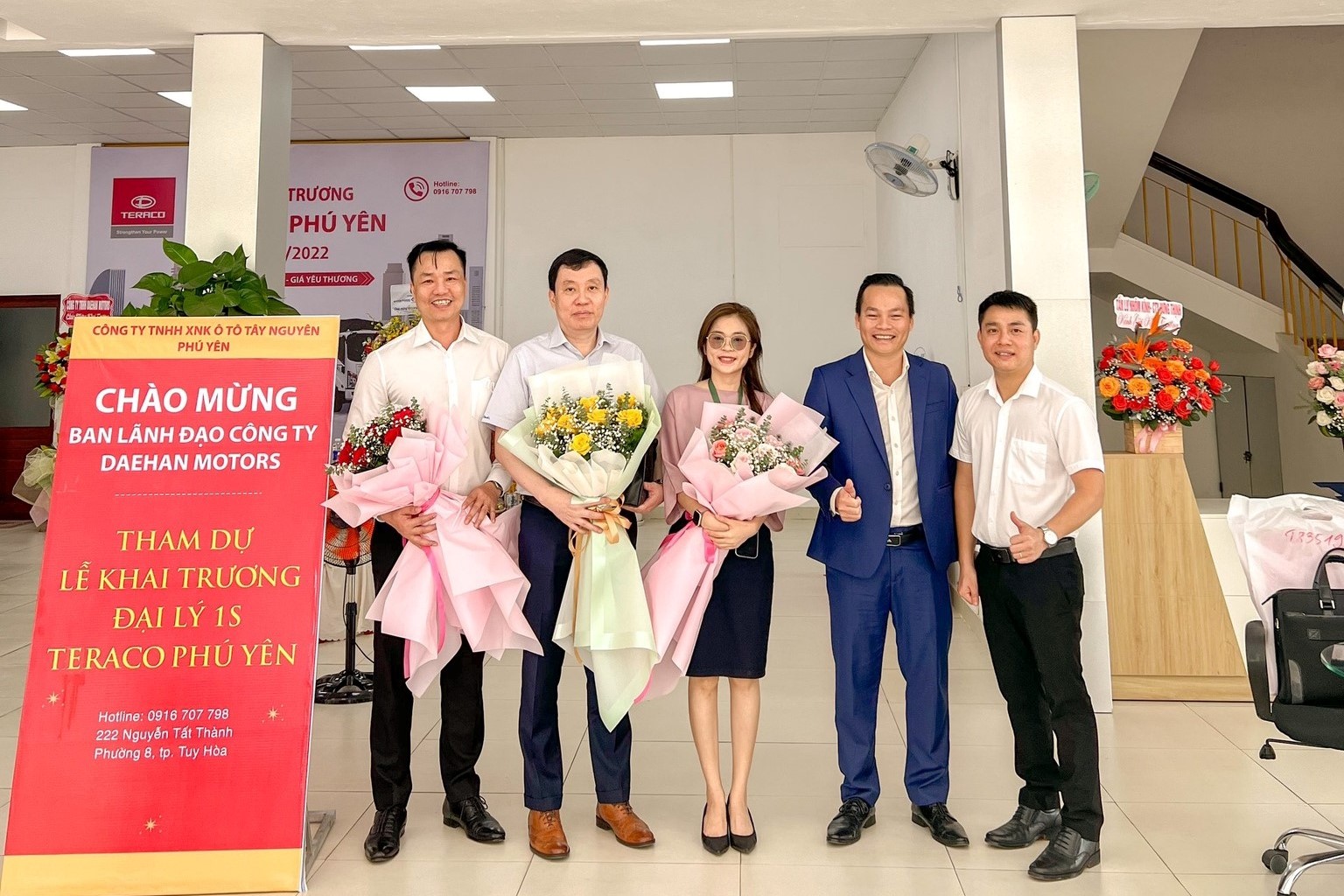 ĐẠI LÝ TERACO PHÚ YÊN CHÍNH THỨC KHAI TRƯƠNG VÀ ĐI VÀO HOẠT ĐỘNG