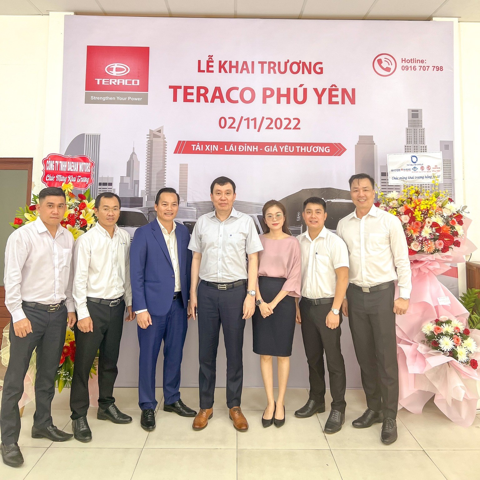 ĐẠI LÝ TERACO PHÚ YÊN CHÍNH THỨC KHAI TRƯƠNG VÀ ĐI VÀO HOẠT ĐỘNG