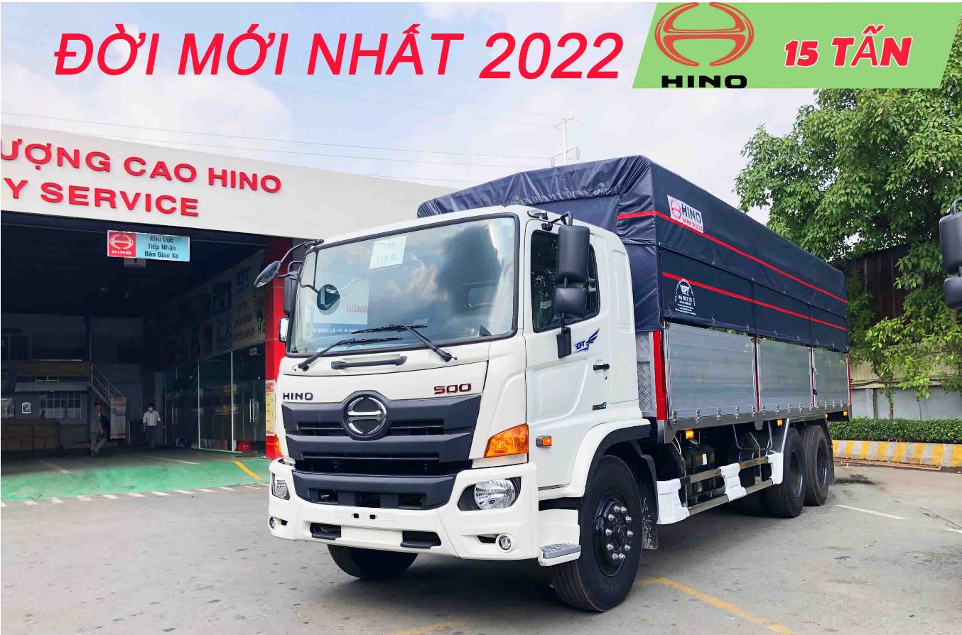 Xe tải Hino 15 tấn (3 chân) 2022